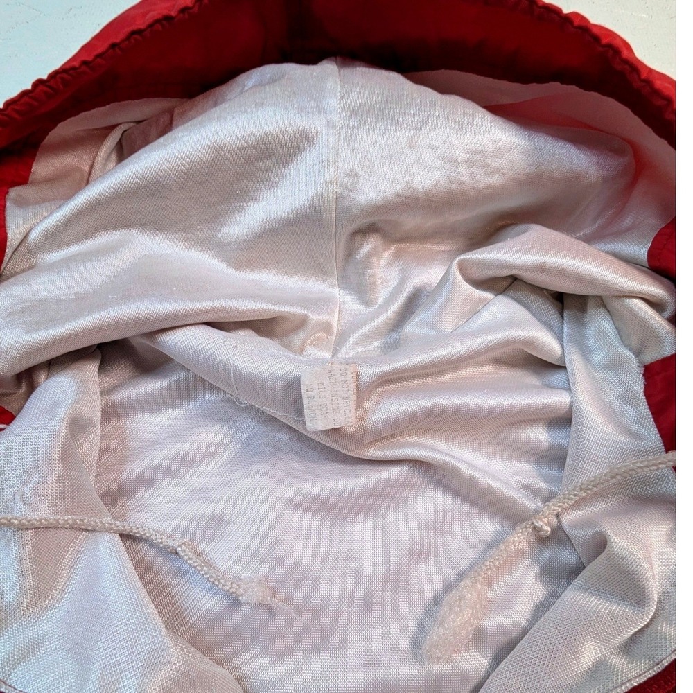 Vintage Red Hooded Anorak Jacket – Missouri Valley Women's Medium - Picture 5 of 7